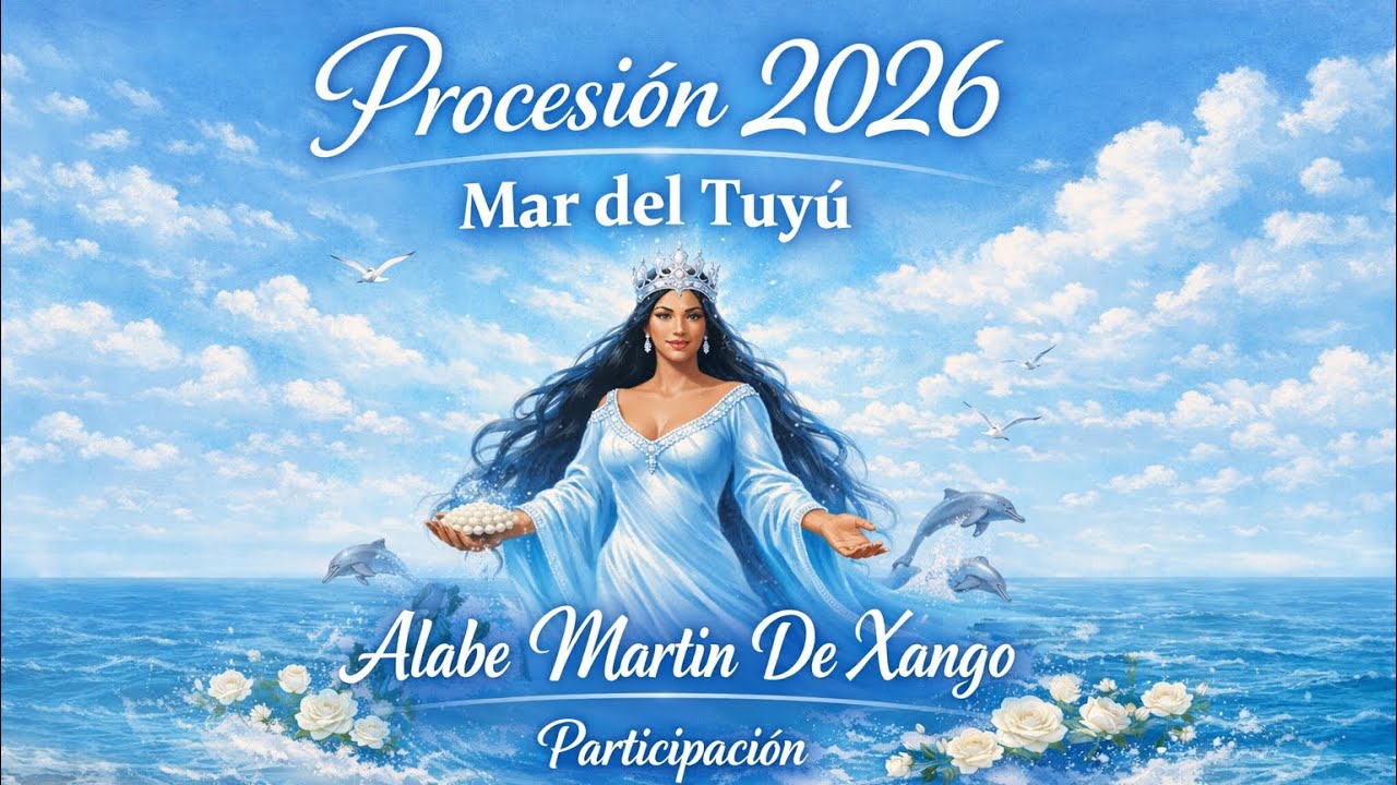 Alabé Arian / Procesión a Orixa Iemanja De Alabé Martín De Xango en Mar Del Tuyu 2026 