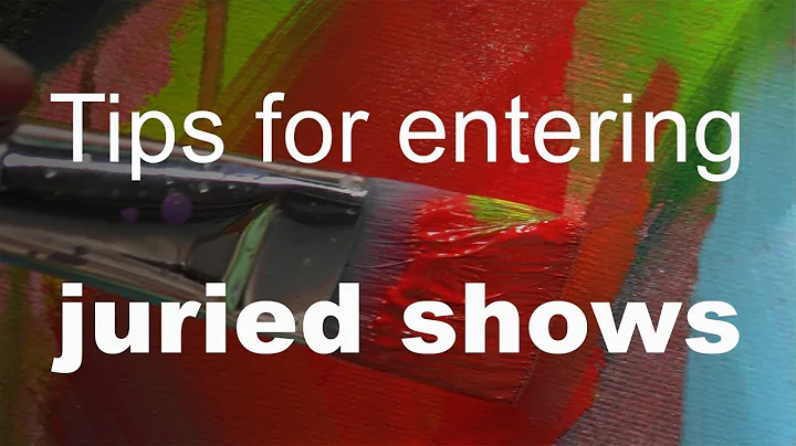 Hot tips for entering juried shows