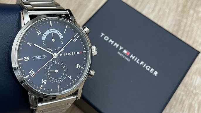 Tommy Hilfiger 1790876 Dual-Zeit Herrenuhr - YouTube