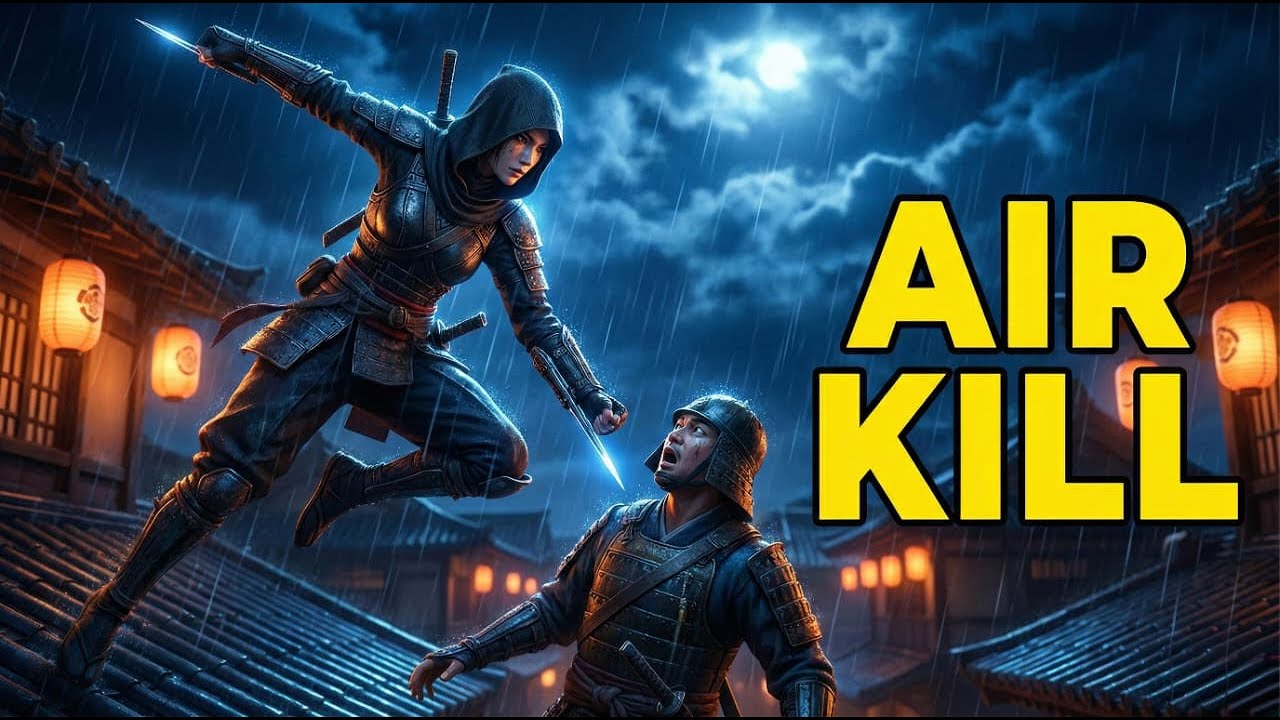 Assassin’s Creed Shadows Air Kill Gameplay | Perfect Stealth Assassination |