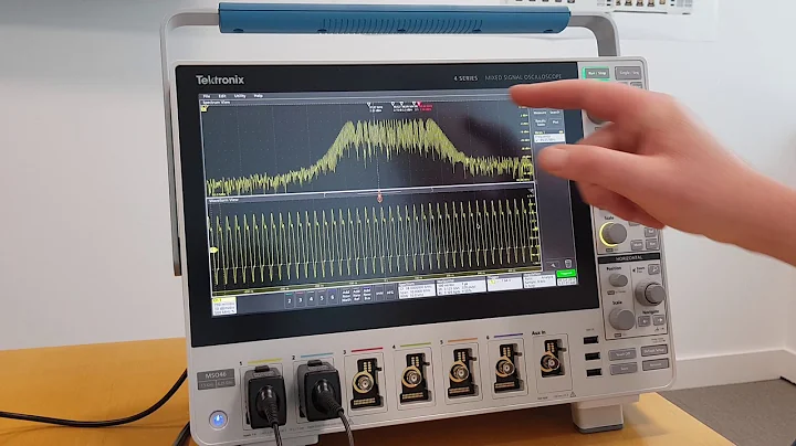 Tektronix 4 Series MSO - Spectrum View