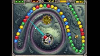 1001 Video Games - Episode 43 - Zuma Deluxe [PC] screenshot 4