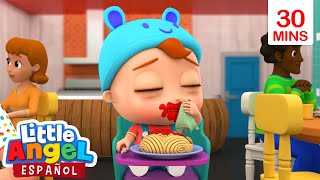 Bebé Juan aprende buenos modales | Canciones Infantiles con Bebé Juan| Little Angel Español