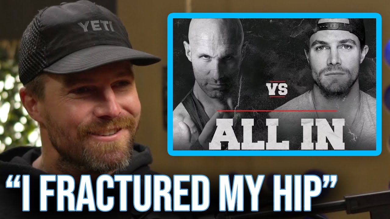 Stephen Amell On Wrestling Christopher Daniels