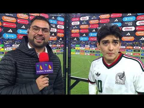 "IT WAS A DREAM TO SCORE A GOAL FOR MEXICO" | Gilberto Mora gets EMOTIONAL after Mexico vs. Colombia