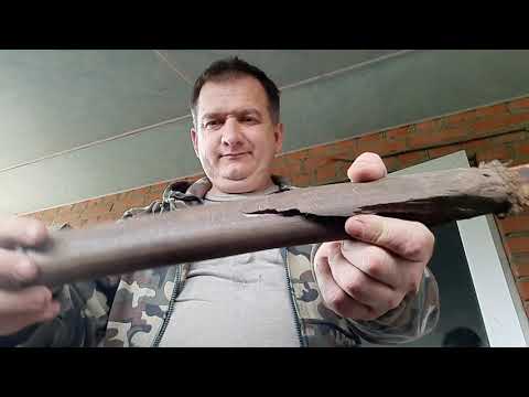 Сделал новые рукоятки для молотков,кувалды.(Глухие)