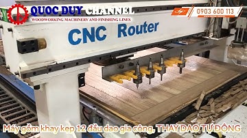 MÁY CNC ROUTER 1 ĐẦU - SM 1325R1 | Máy phay khoan CNC Router 1 đầu thay dao tự động