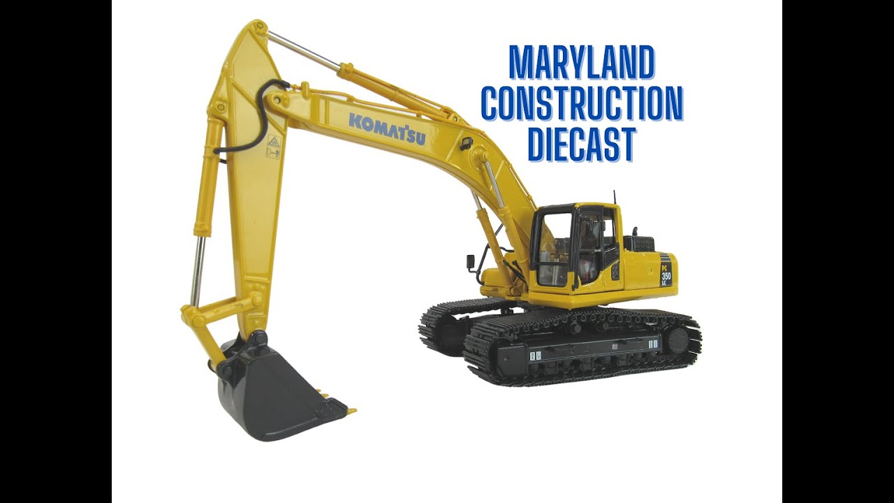 Komatsu PC350 LC Excavator by First Gear - YouTube