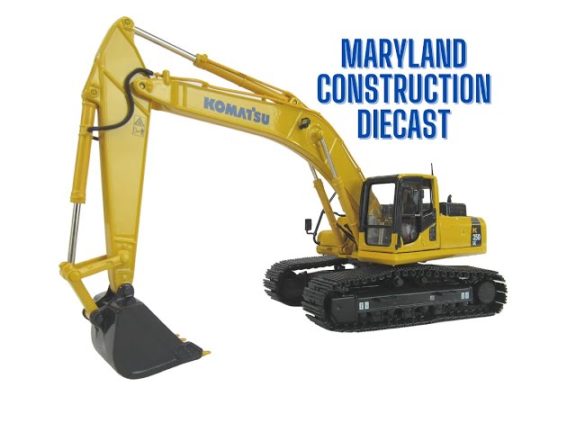 Komatsu PC350 LC Excavator by First Gear - YouTube