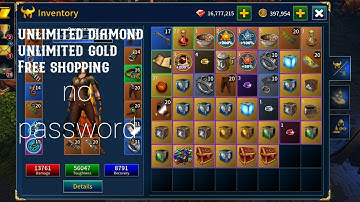 eternium mod apk unlimited diamond and gold . latest version 1.8.7 NO PASSWORW