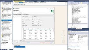 Using the Task Factory Excel Source