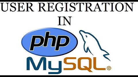 User Registration System in PHP/MySQL/MySQL with Admin Panel in Urdu/Hindi 6/12
