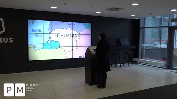 PM SCREEN -  VMSA Interactive Video Wall