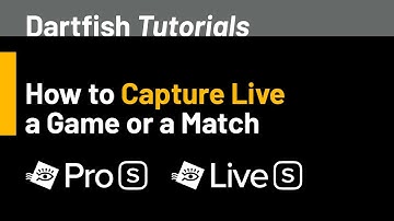 Capture Live with myDartfish Live S & Pro S