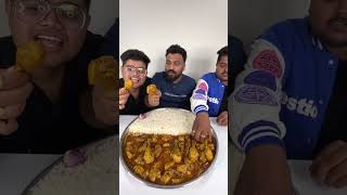 Eating chicken Challenge 😋🤯 #kandalovers #foodie
