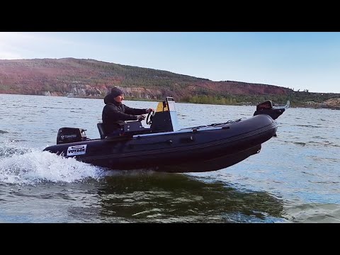 Видео: Тест на воде риб VOYAGE 370 совместно с заказчиком!