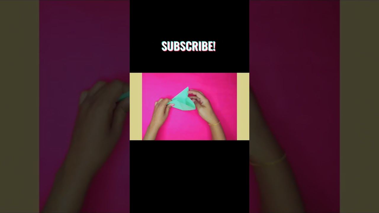 Paper fish Making 🐠 