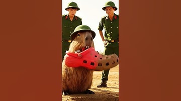 Capybara tìm báu vật  #capydethuong #funny #animals