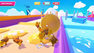 Fall Guys: Ultimate Knockout Gameplay - Rock 