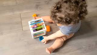 LiKee Sensory Toys Shape Sorter Baby Blocks #sensoryplay #babytoys #babytoy