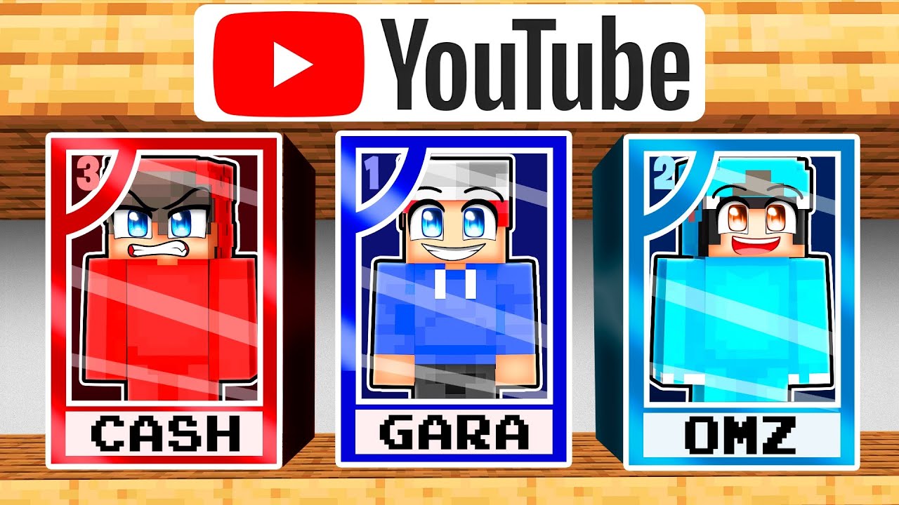 Trapped as YOUTUBER Toys in Minecraft!