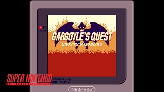 Live LamePlay - Gargoyle&#39;s Quest - Super Game Boy 2 core on SD2SNES / Analogue Super NT Playthrough