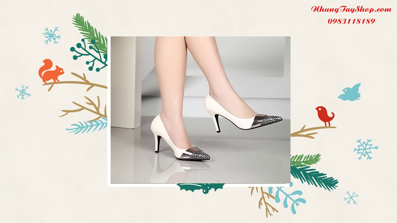 giầy xuất khẩu nữ tại hà nội 2022 New Shop Giày Nữ Cao Cấp Ở Hà Nội Đẹp Nhất - Nhung Tây Shop