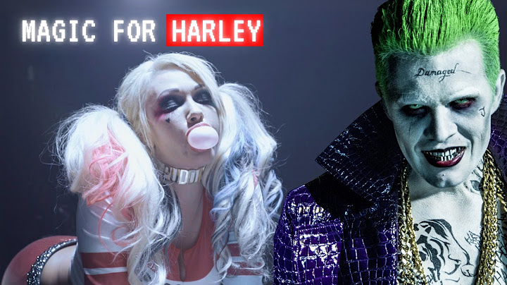 Joker Cosplay Performs Magic Tricks For Harley Quinn
