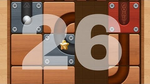 How To Solve  Roll the Ball - slide puzzle Star Mode Andromed Package Level 26 | Shorts video