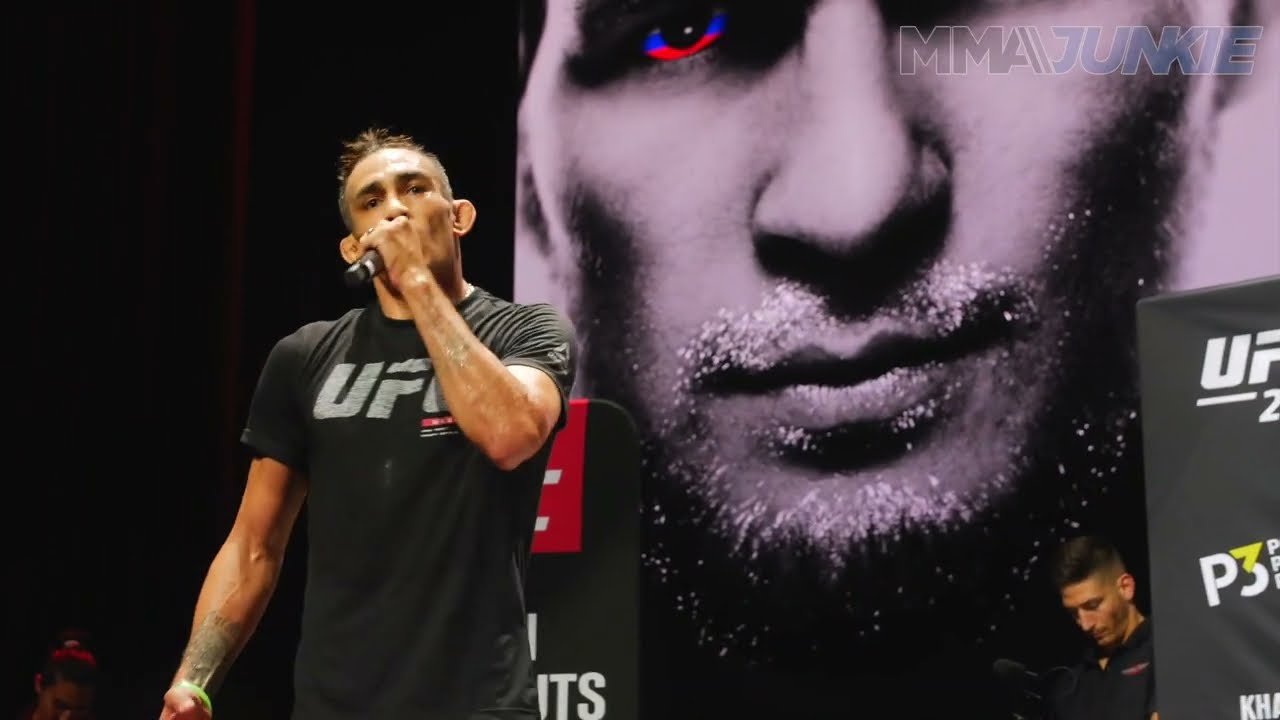 Tony Ferguson full UFC 229 open workout - YouTube