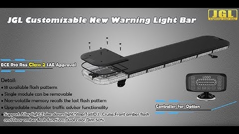 JGL WL 207 LED WARNING LIGHT BAR