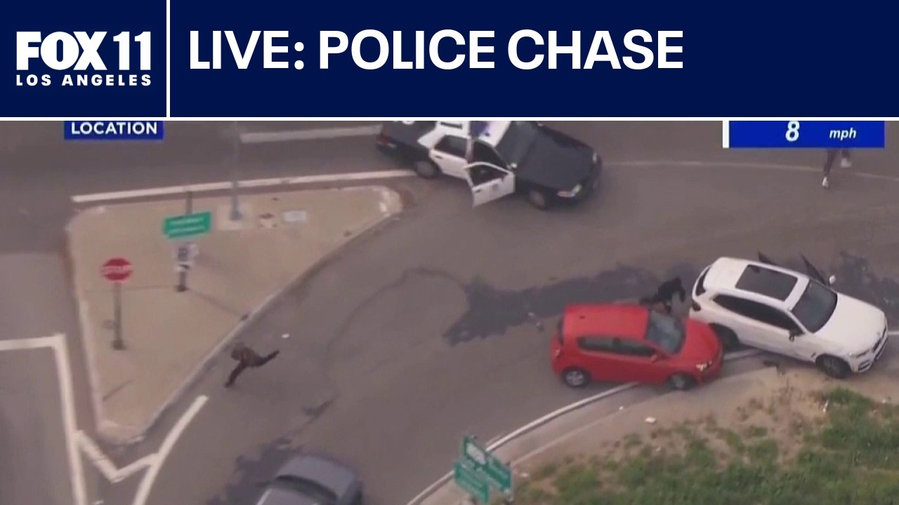 LIVE: Police chase in LA