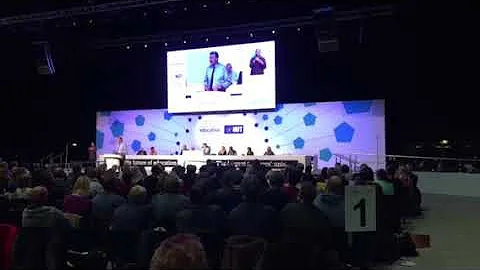 Kevin Courtney addresses the last NUT conference
