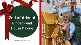 Making A Gingerbread House During The Second Sunday Of Advent With Arne Carlos