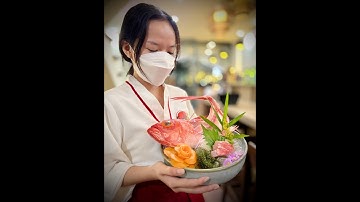 KINMEDAI SASHIMI-CÁ HỒNG MẮT VÀNG CÓ TẠI NHÀ HÀNG NHẬT BẢN SHIBA SUSHI 281 PHAN XÍCH LONG
