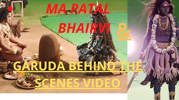 #Ma Patal Bhairvi#Garud Ka Behind the Scenes Video#@Princerajaofficialshow