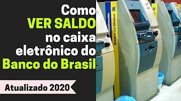 Como ver o saldo da conta poupança do Banco do Brasil?