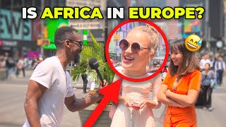 BLACK AMERICAN Polyglot CONFUSES New Yorkers with Language & Geography Skills