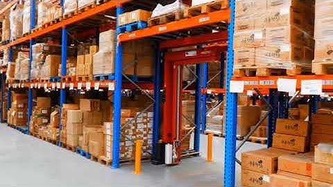 ECS Warehouse selective pallet racking