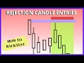 REJECTION CANDLES IN A POI (Imbalance) - SMART MONEY CONCEPTS