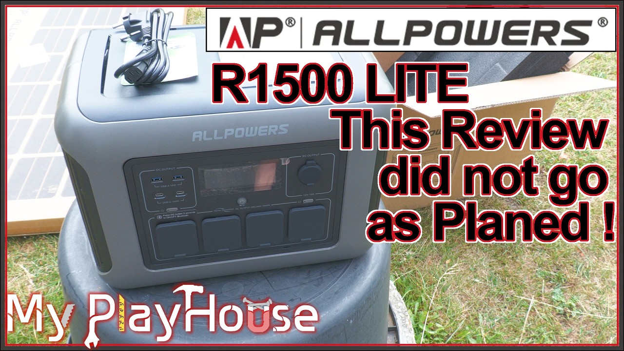 Review the ALLPOWERS R1500 Lite, it did not Impress - 1597 - YouTube