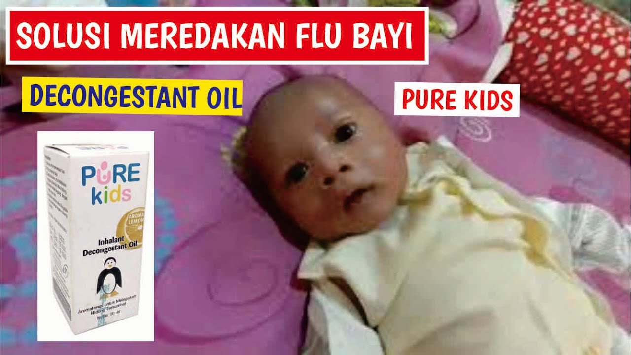 ini dia cara meredakan flu pada bayi