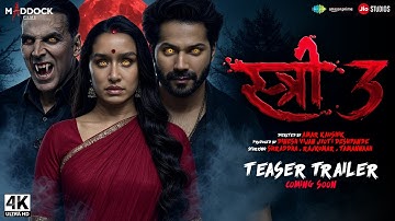 STREE 3 - Official Trailer | Akshay Kumar, Shraddha Kapoor, Varun Dhawan, Rajkumar Rao | In 2025