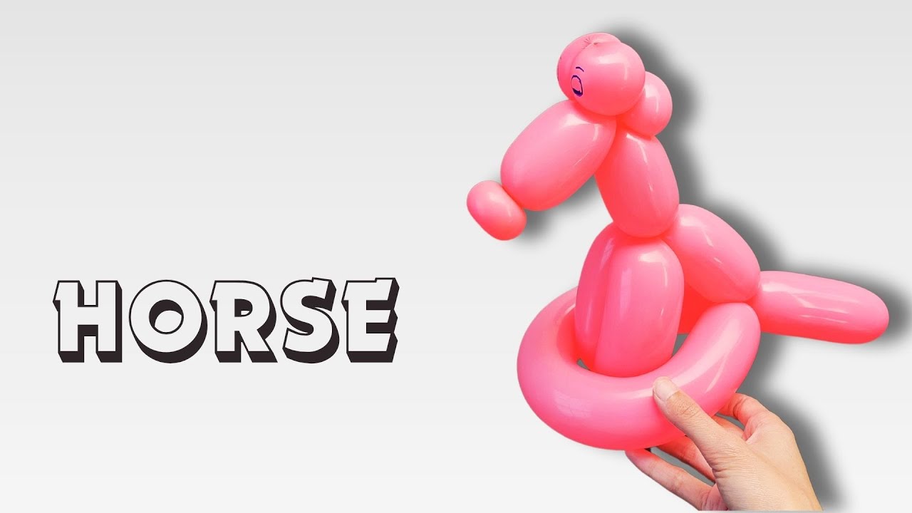 how-to-make-horse-balloon-very-easy-balloon-animals-for-beginners-how