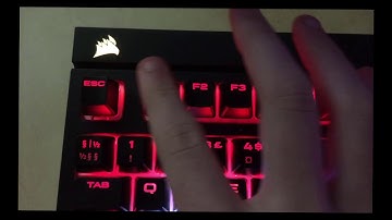 How to fix scroll lock blinking corsair strafe keyboards