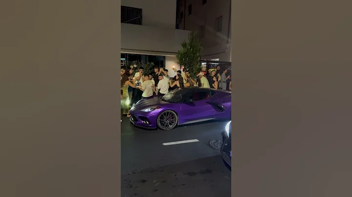 So much people leaning on my car prank. #corvette #funny #c8 #car #foryou #ferrari #mycar #shorts