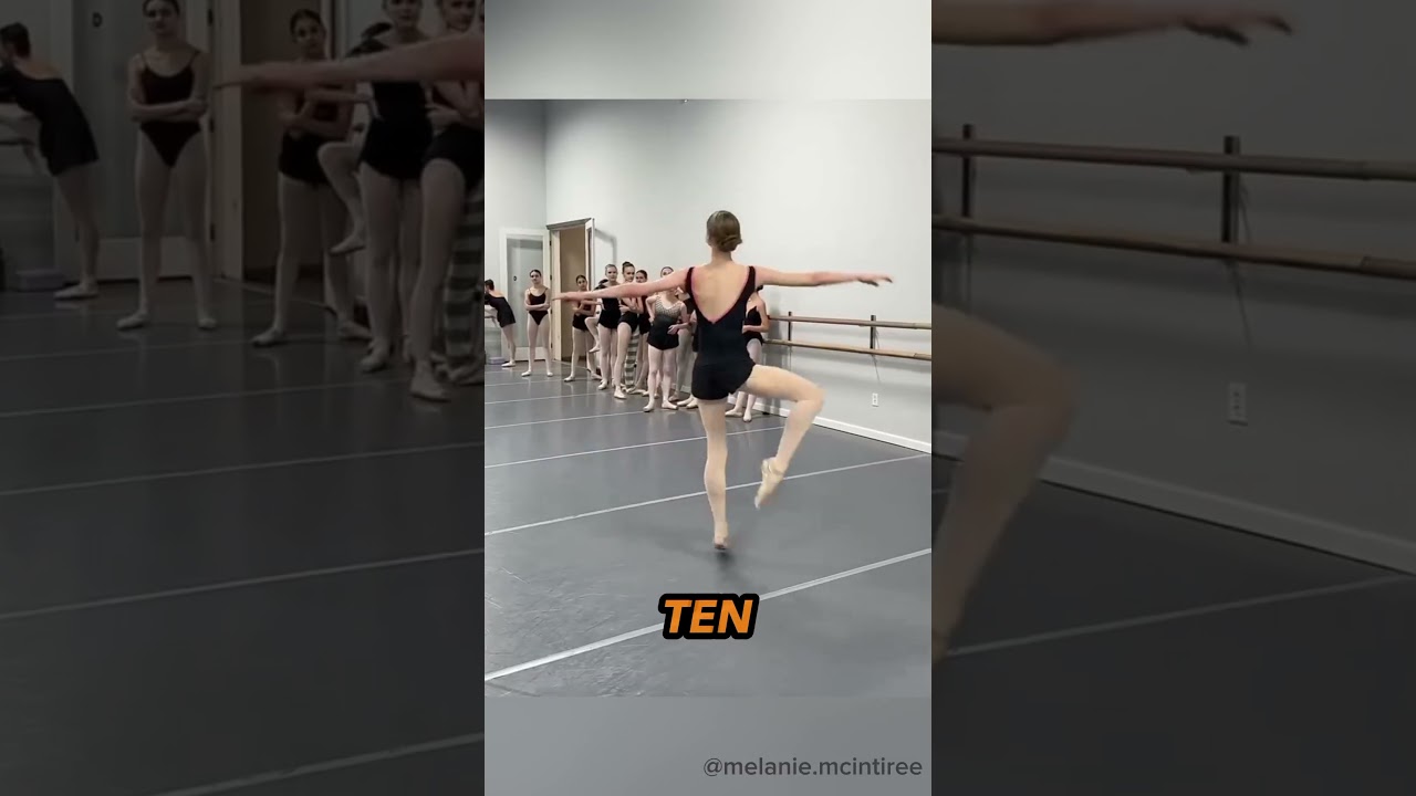 This Ballerina WON'T GIVE UP for $1000 Challenge (@melanie.mcintiree)