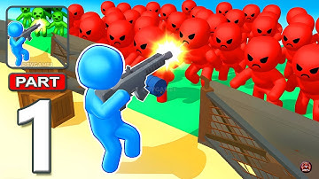 Zombie Apocalypse - Gameplay Walkthrough Part 1 - Save World From Zombies (iOS, Android)