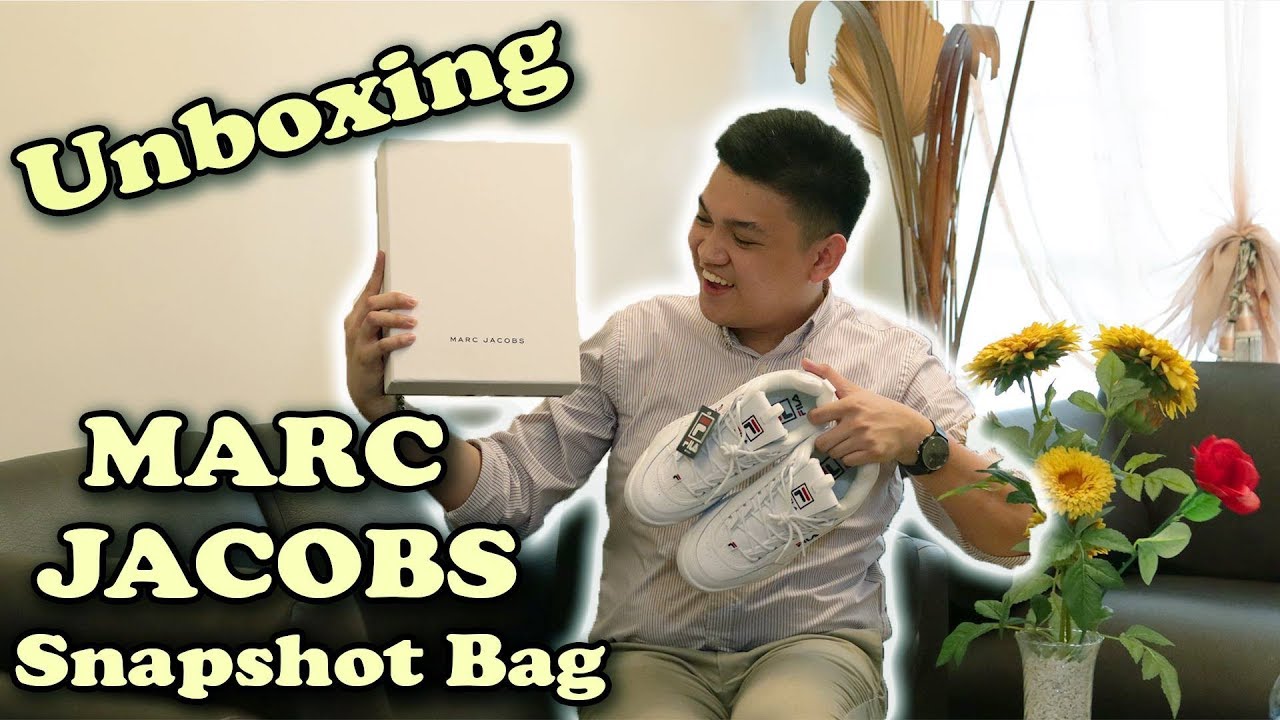 UNBOXING THE DESIGNER MARC JACOBS SNAPSHOT BAG