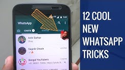 12 Cool New WhatsApp Tricks That You Should Know - Durasi: 8.19. 